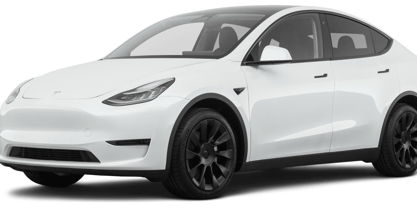 TESLA MODEL Y 2021 5YJYGDEE2MF272132 image